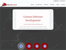 Tablet Screenshot of microdreamit.com