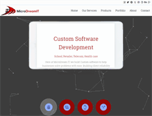 Tablet Screenshot of microdreamit.net